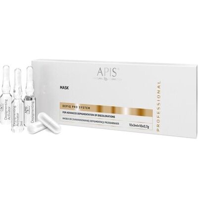 Apis Natural Cosmetics, Gesichtsmaske, Apis Depiq Pro System Mask For Advanced Depigmentation Of Hyperpigmentation 10X3Ml (3 ml) Apis Natural Cosmetics, Gesichtsmaske, Apis Depiq Pro System Mask For Advanced Depigmentation Of Hyperpigmentation 10X3Ml (3 ml)