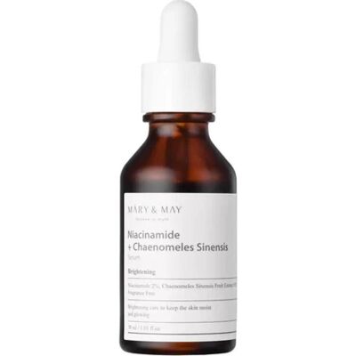 Mary & May Niacinamide + Chaenomeles Sinensis Serum - Aufhellendes Hautserum Mary & May Niacinamide + Chaenomeles Sinensis Serum - Aufhellendes Hautserum