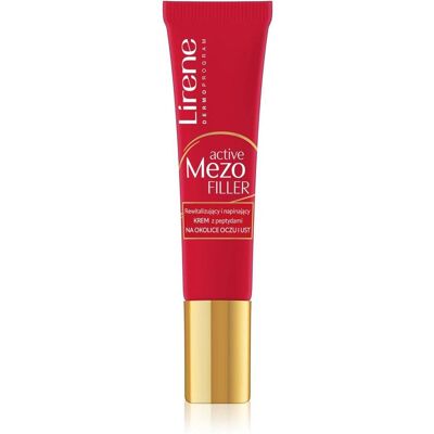 Lirene, Augenpflege, Krem rewitalizująco-nawilżający z peptydami na okolice oczu i ust 60-70+ 15ml (Augenpflege Crème, Tag + Nacht, 15 ml) Lirene, Augenpflege, Krem rewitalizująco-nawilżający z peptydami na okolice oczu i ust 60-70+ 15ml (Augenpflege Crème, Tag + Nacht, 15 ml)