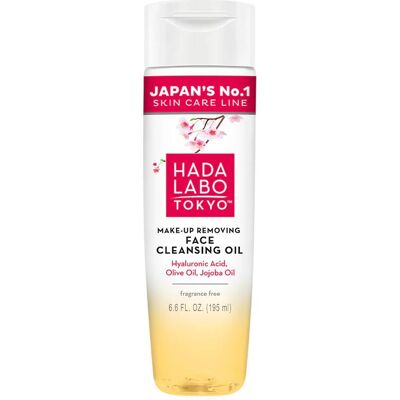 Hada Labo, Gesichtsreinigung, Weisses Gesichtsreinigungsöl mit Hyaluronic Acid (Reinigungsöl, 200 ml) Hada Labo, Gesichtsreinigung, Weisses Gesichtsreinigungsöl mit Hyaluronic Acid (Reinigungsöl, 200 ml)