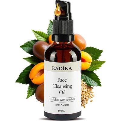 Radika, Gesichtsreinigung, Gesichtsreinigungsöl, Make-up-Entferner, 100% Rein, BIO, natürlich, 50 ml (Reinigungsöl, 50 ml) Radika, Gesichtsreinigung, Gesichtsreinigungsöl, Make-up-Entferner, 100% Rein, BIO, natürlich, 50 ml (Reinigungsöl, 50 ml)