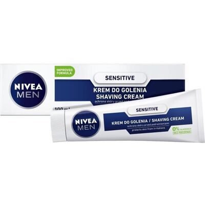NIVEA, Gesichtsserum, Men Sensitive łagodzący krem do golenia 100ml (100 ml) NIVEA, Gesichtsserum, Men Sensitive łagodzący krem do golenia 100ml (100 ml)