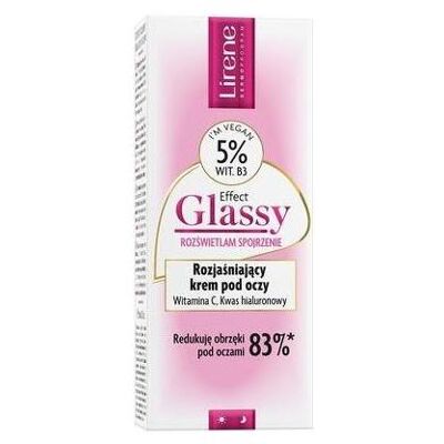 Lirene, Augenpflege, Effect Glassy rozjaśniający krem pod oczy 15ml (Augenpflege Crème, 15 ml) Lirene, Augenpflege, Effect Glassy rozjaśniający krem pod oczy 15ml (Augenpflege Crème, 15 ml)