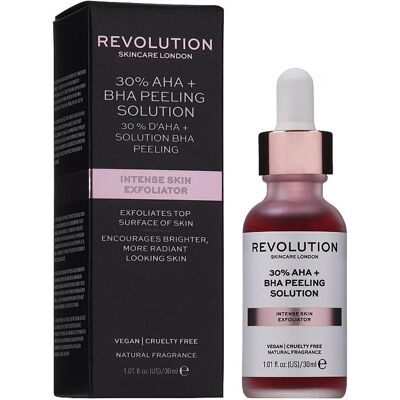 Revolution Skincare Intensiv Hautschälung - 30% AHA + BHA Peeling-Lösung - Hautserum Revolution Skincare Intensiv Hautschälung - 30% AHA + BHA Peeling-Lösung - Hautserum