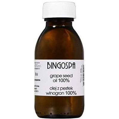 BingoSpa, Bodylotion, Anti-Aging Traubenkernöl für seborrhoische und Akne-Haut, Hautentzündungen und Ekzeme, Gelenke (Körperöl, 100 ml) BingoSpa, Bodylotion, Anti-Aging Traubenkernöl für seborrhoische und Akne-Haut, Hautentzündungen und Ekzeme, Gelenke (Körperöl, 100 ml)