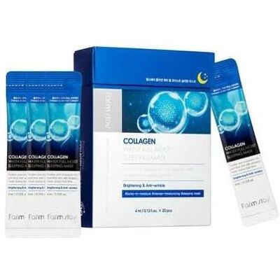 Farm Stay, Gesichtsmaske, Farmstay Collagen Water Full Moist Sleeping Mask - Intense Moisturizing Farm Stay, Gesichtsmaske, Farmstay Collagen Water Full Moist Sleeping Mask - Intense Moisturizing