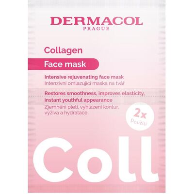 Dermacol, Gesichtsmaske, - Rejuvenating Collagen Face Mask (Face Mask) 2 x 8 ml (8 ml) Dermacol, Gesichtsmaske, - Rejuvenating Collagen Face Mask (Face Mask) 2 x 8 ml (8 ml)