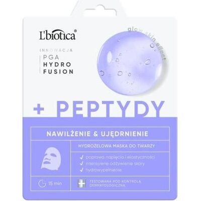 L’biotica Hydro Fusion + Peptides Gesichtsmasken - Feuchtigkeitsboost & Aufhellung L’biotica Hydro Fusion + Peptides Gesichtsmasken - Feuchtigkeitsboost & Aufhellung