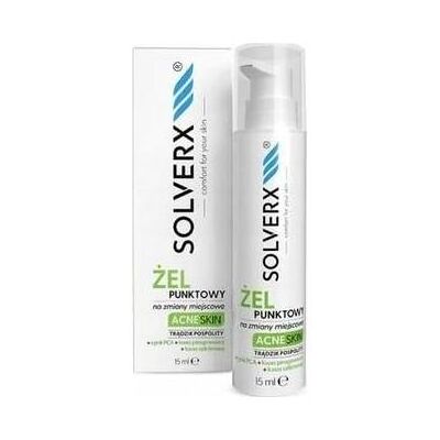 Solverx, Gesichtscreme, Acne Skin Face Gel (15 ml) Solverx, Gesichtscreme, Acne Skin Face Gel (15 ml)