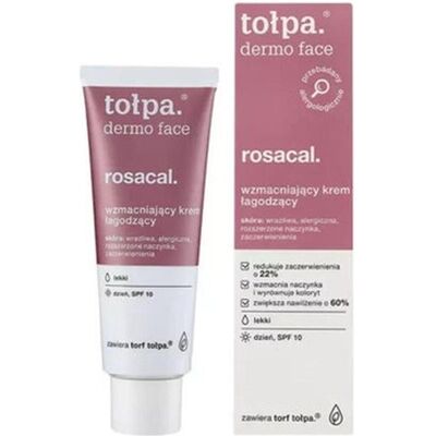 Tołpa, Gesichtscreme, Tolpa Dermo Face Rosacal Soothing Cream 40ml (40 ml, Tagescreme, SPF 100) Tołpa, Gesichtscreme, Tolpa Dermo Face Rosacal Soothing Cream 40ml (40 ml, Tagescreme, SPF 100)
