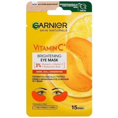 Garnier Skin Naturals Vitamin C aufhellende Augenmaske - Augenmaske Garnier Skin Naturals Vitamin C aufhellende Augenmaske - Augenmaske