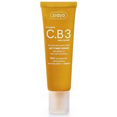 Ziaja, Gesichtsserum, Vitamin C.B3 Niacinamide Active Face Serum - Multivitamin Hydrating Serum 30ml (30 ml) Ziaja, Gesichtsserum, Vitamin C.B3 Niacinamide Active Face Serum - Multivitamin Hydrating Serum 30ml (30 ml)