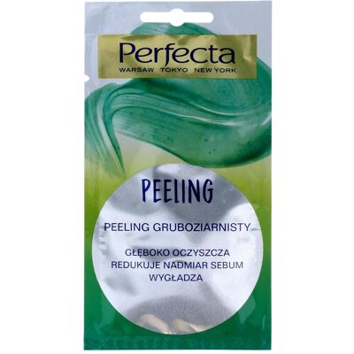 Perfect Day, Gesichtsreinigung, Perfecta - Coarse peeling deeply cleanses. reduces excess sebum. smoothes 8ml (Reinigungspeeling, 8 ml) Perfect Day, Gesichtsreinigung, Perfecta - Coarse peeling deeply cleanses. reduces excess sebum. smoothes 8ml (Reinigungspeeling, 8 ml)
