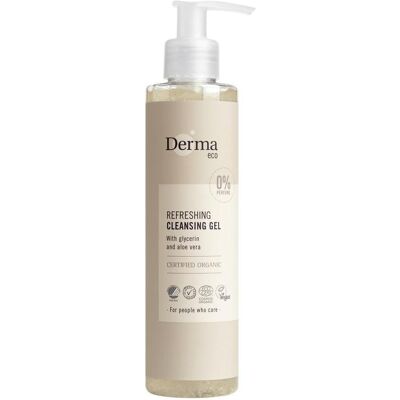 Derma Eco Sanftes Reinigungs-Gel - Gesichtswäsche 200ml Derma Eco Sanftes Reinigungs-Gel - Gesichtswäsche 200ml