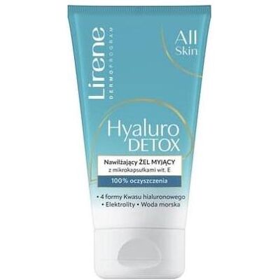 Lirene, Gesichtsreinigung, Hyaluro Detox Moisturizing Cleansing Gel With Vitamin E Microcapsules 150ml (Reinigungsgel, 150 ml) Lirene, Gesichtsreinigung, Hyaluro Detox Moisturizing Cleansing Gel With Vitamin E Microcapsules 150ml (Reinigungsgel, 150 ml)