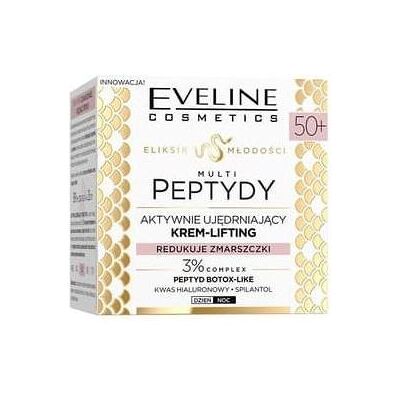 Eveline, Gesichtscreme, Cosmetics Elixir of Youth Peptide Cream 50+ Day/Night 50ml (50 ml, Nachtcreme, Tagescreme) Eveline, Gesichtscreme, Cosmetics Elixir of Youth Peptide Cream 50+ Day/Night 50ml (50 ml, Nachtcreme, Tagescreme)