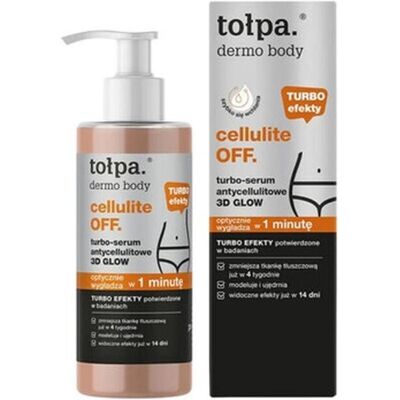 Tołpa, Bodylotion, Dermo Body Cellulite Off Turbo-Serum Anti Cellulite 3D Glow 250ml (Körperöl, 250 ml) Tołpa, Bodylotion, Dermo Body Cellulite Off Turbo-Serum Anti Cellulite 3D Glow 250ml (Körperöl, 250 ml)