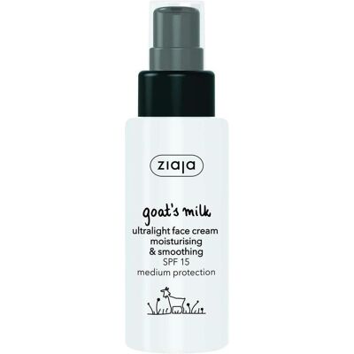 Ziaja, Gesichtsserum, Goat'S Milk Ultralight Face Cream Spf15 - Smoothing Face Cream (50 ml) Ziaja, Gesichtsserum, Goat'S Milk Ultralight Face Cream Spf15 - Smoothing Face Cream (50 ml)