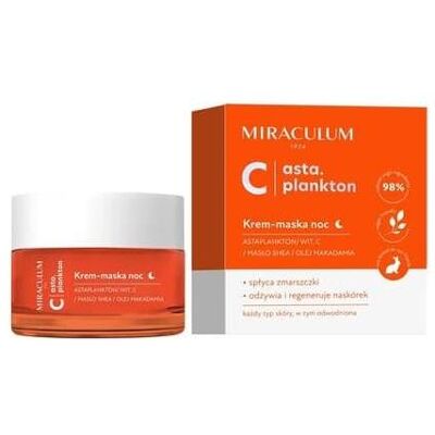 Miraculum Asta Plankton C Nachtcreme - Anti-Aging Feuchtigkeitsmaske Miraculum Asta Plankton C Nachtcreme - Anti-Aging Feuchtigkeitsmaske