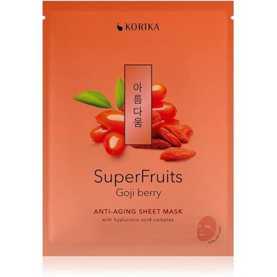 Korika, Gesichtsmaske, - Gift set of Superfruits sheet masks 7 × 25 g (175 g) Korika, Gesichtsmaske, - Gift set of Superfruits sheet masks 7 × 25 g (175 g)