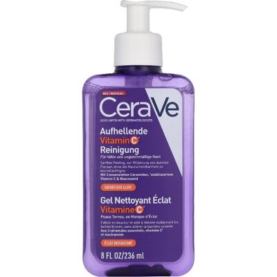 CeraVe, Gesichtsreinigung, Hydrating Cleanser 8 Ounce Brightening Formula (Reinigungsöl, 236 ml) CeraVe, Gesichtsreinigung, Hydrating Cleanser 8 Ounce Brightening Formula (Reinigungsöl, 236 ml)