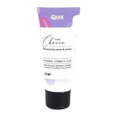 Quiz Cosmetics, Gesichtsserum, Moisturizing Serum & Primer Good Choice 30ml Enriched With Vitamin E And Aloe (30 ml) Quiz Cosmetics, Gesichtsserum, Moisturizing Serum & Primer Good Choice 30ml Enriched With Vitamin E And Aloe (30 ml)
