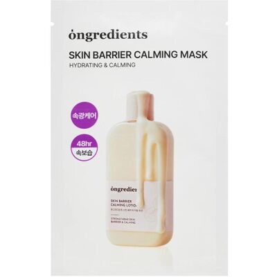 Ongredients, Gesichtsmaske, Calming Sheet Mask For Skin Barrier Protection 27g (27 ml) Ongredients, Gesichtsmaske, Calming Sheet Mask For Skin Barrier Protection 27g (27 ml)