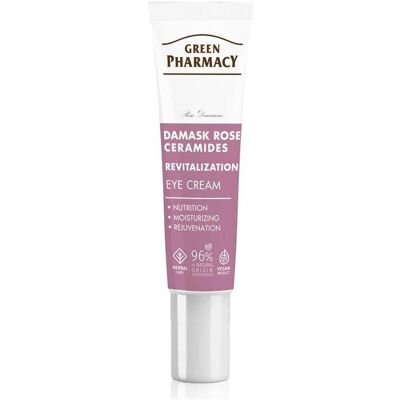 Schubiger, Augenpflege, Green Pharmacy Krem pod oczy Róża damasceńska i ceramidy 15ml (Augenpflege Crème, Nacht, Tag, 15 ml) Schubiger, Augenpflege, Green Pharmacy Krem pod oczy Róża damasceńska i ceramidy 15ml (Augenpflege Crème, Nacht, Tag, 15 ml)