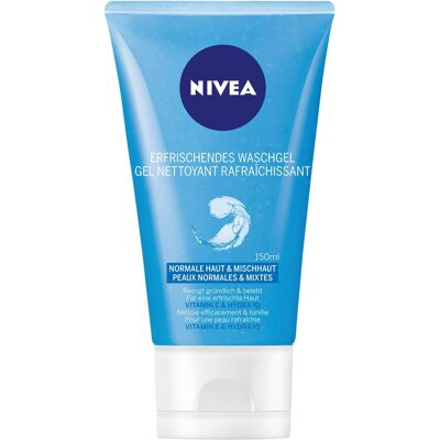 NIVEA, Gesichtsreinigung, Erfrischendes Waschgel (Reinigungsgel, 150 ml) NIVEA, Gesichtsreinigung, Erfrischendes Waschgel (Reinigungsgel, 150 ml)