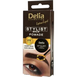 Delia Cosmetics, Augenbrauenpuder, Delia Eyebrow Expert Stylist Brown Pomade Eyebrow Pomade Dark Brown 2.5G (Dunkelbraun) Delia Cosmetics, Augenbrauenpuder, Delia Eyebrow Expert Stylist Brown Pomade Eyebrow Pomade Dark Brown 2.5G (Dunkelbraun)