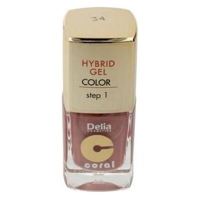 Delia Cosmetics, Bodylotion, Cosmetics Coral Hybrid Gel Nail Polish No. 34 Flesh Pearl 11ml (11 ml) Delia Cosmetics, Bodylotion, Cosmetics Coral Hybrid Gel Nail Polish No. 34 Flesh Pearl 11ml (11 ml)