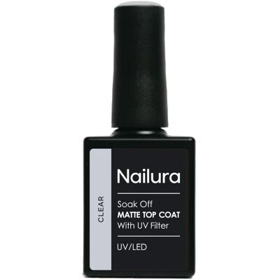 Nailura, Nagellack, - Top Coat - Matte UV (UV-Gel Lack) Nailura, Nagellack, - Top Coat - Matte UV (UV-Gel Lack)