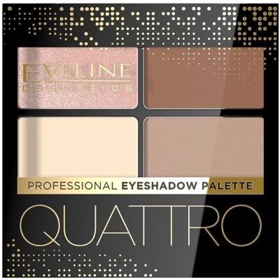 Eveline Cosmetics Quattro Lidschatten-Palette Shade 05 - Lidschatten Palette Eveline Cosmetics Quattro Lidschatten-Palette Shade 05 - Lidschatten Palette