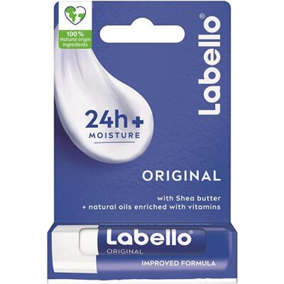 LABELLO, Lippenpflege, Original 24h Moisture Lip Balm 4.8g (Lippenbalsam, 4.80 g) LABELLO, Lippenpflege, Original 24h Moisture Lip Balm 4.8g (Lippenbalsam, 4.80 g)