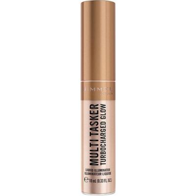 Rimmel London, Highlighter + Bronzer, Illuminatore Liquido Glow Turbo Multi Tasker (004 Chelsea Glow, Highlighter, 10 ml) Rimmel London, Highlighter + Bronzer, Illuminatore Liquido Glow Turbo Multi Tasker (004 Chelsea Glow, Highlighter, 10 ml)