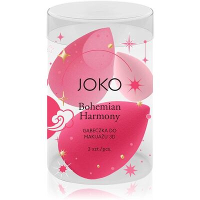 Jokon, Zubehör Make-up, JOKO G beczka do makija u 3D Bohemian Harmony 3szt. Jokon, Zubehör Make-up, JOKO G beczka do makija u 3D Bohemian Harmony 3szt.