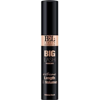 BEL London, Mascara, Big Lash Mascara Black Volumizing and Lengthening with Jojoba Derivatives and Silicone Brush (Intense Black) BEL London, Mascara, Big Lash Mascara Black Volumizing and Lengthening with Jojoba Derivatives and Silicone Brush (Intense Black)