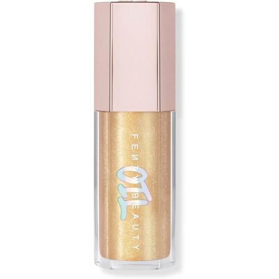 Fenty Beauty, Lippenstift + Lipgloss, Glänzendes Lippenöl (nussbeige) Fenty Beauty, Lippenstift + Lipgloss, Glänzendes Lippenöl (nussbeige)