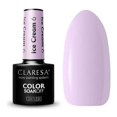 Claresa, Nagellack, Eiscreme UV-Nagellack 5ml - 6er-Pack (Tint 6, UV-Gel Lack) Claresa, Nagellack, Eiscreme UV-Nagellack 5ml - 6er-Pack (Tint 6, UV-Gel Lack)