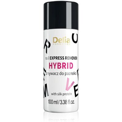 Delia Cosmetics, Nagellackentferner, Cosmetics Acetone Hybrid Nail Polish Remover 100ml Delia Cosmetics, Nagellackentferner, Cosmetics Acetone Hybrid Nail Polish Remover 100ml