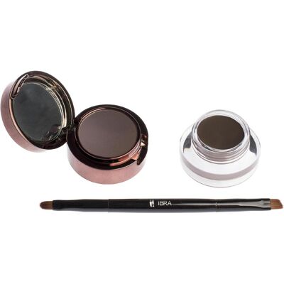 Ibra, Augenbrauenpuder, Pomada And Brown Eyebrow Shadow 7G (Braun) Ibra, Augenbrauenpuder, Pomada And Brown Eyebrow Shadow 7G (Braun)