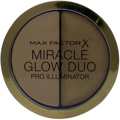 Max Factor, Highlighter + Bronzer, Miracle Glow (10 Light, Highlighter, 11 g) Max Factor, Highlighter + Bronzer, Miracle Glow (10 Light, Highlighter, 11 g)