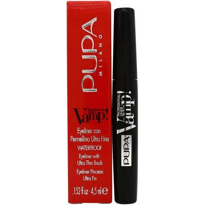 Pupa Milano, Eyeliner + Kajal, Vamp! Professional Line extrablack glossy finish (100 Extrablack) Pupa Milano, Eyeliner + Kajal, Vamp! Professional Line extrablack glossy finish (100 Extrablack)