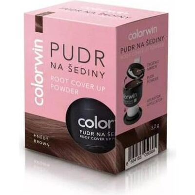 Colorwin, Augenbrauenpuder, Retouch Powder For Covering Gray Hair Brown 32g (Brown) Colorwin, Augenbrauenpuder, Retouch Powder For Covering Gray Hair Brown 32g (Brown)