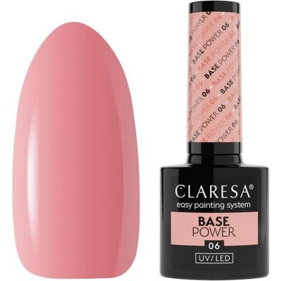 Claresa, Nagellack, Base Power Hybrid Base 06 5g - Hochwertiger Nagellack (Base Coat) Claresa, Nagellack, Base Power Hybrid Base 06 5g - Hochwertiger Nagellack (Base Coat)