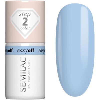Semilac, Nagellack, Einfach Abnehmbarer Schritt 2 Gel-Nagellack (Azul Blue, UV-Gel Lack) Semilac, Nagellack, Einfach Abnehmbarer Schritt 2 Gel-Nagellack (Azul Blue, UV-Gel Lack)