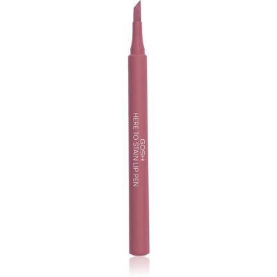 Miss Sporty, Lipliner, GOSH Here To Stain Lip Pen kreda do ust Berry Stain 1ml Miss Sporty, Lipliner, GOSH Here To Stain Lip Pen kreda do ust Berry Stain 1ml