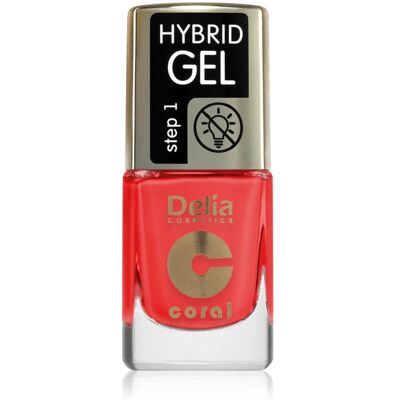 Delia Cosmetics, Nagellack, Korallen-Nagellack Hybrid-Gel (Koralle) Delia Cosmetics, Nagellack, Korallen-Nagellack Hybrid-Gel (Koralle)