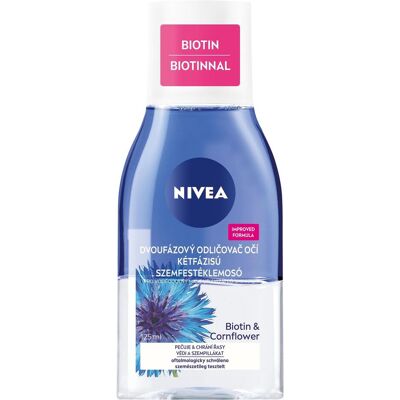 Nivea, Gesichtsreinigung, Zweiphasiges Augen-Make-up und Make-up 125 ml (Make-Up Entferner, 125 ml) Nivea, Gesichtsreinigung, Zweiphasiges Augen-Make-up und Make-up 125 ml (Make-Up Entferner, 125 ml)