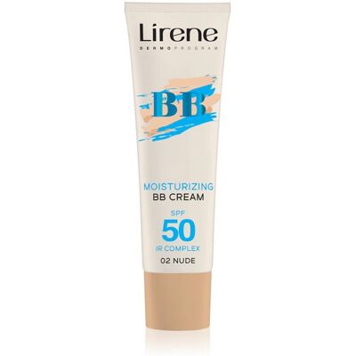 Lirene, BB + CC Creme, Bb Moisturizing Colouring Cream Spf50 02 Nude 30Ml (30 ml) Lirene, BB + CC Creme, Bb Moisturizing Colouring Cream Spf50 02 Nude 30Ml (30 ml)
